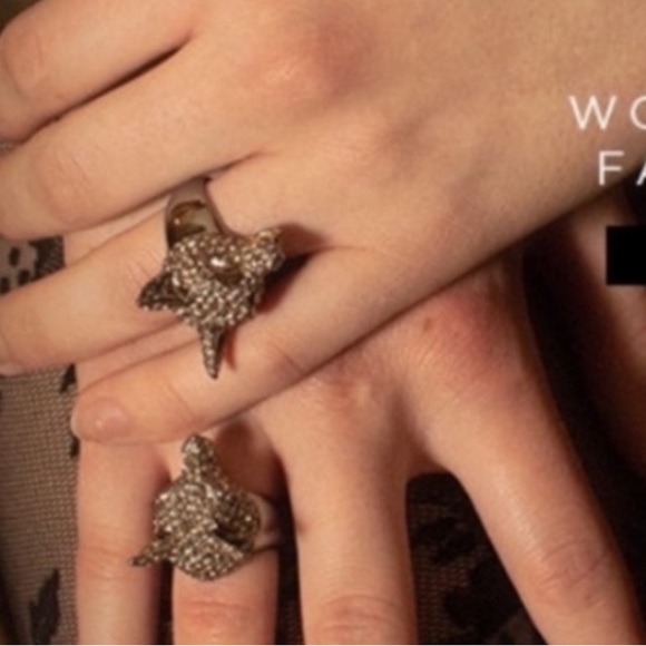 Alexis Bittar Woodland Fantasy Pavé Fox Ring - Picture 17 of 17